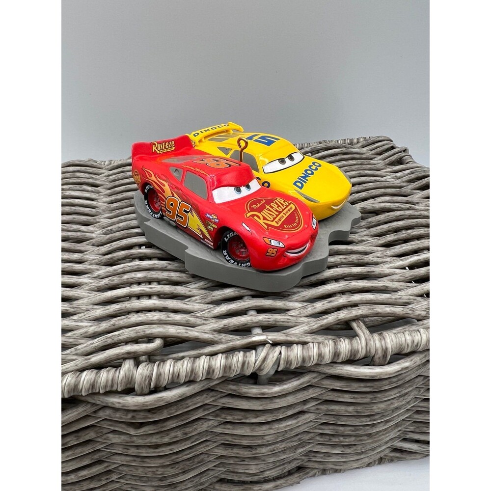 Hallmark Keepsake 2018 Disney Pixar Lightning McQueen Cruz Ramirez Ornament